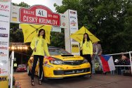 Rallye Český Krumlov: Startovní rampa